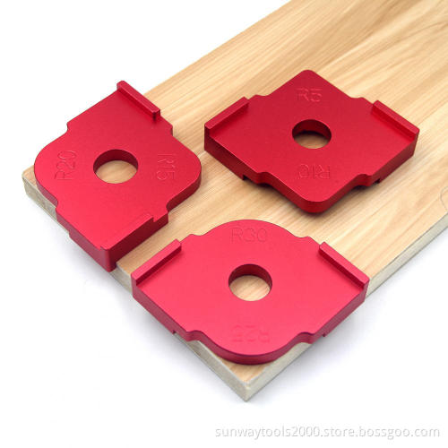 Wood Panel Radius Quick-Jig Router Bity stołowe Jig